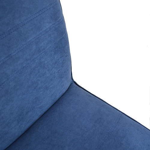 Стул София Релакс черный муар/Катания Дарк Блю