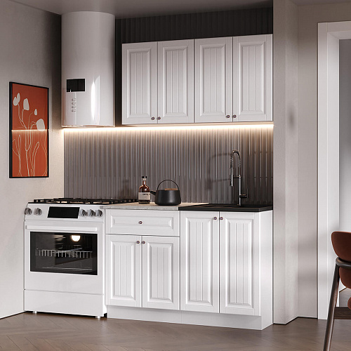 Кухня Хозяюшка 1,2 Акация белая