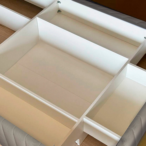 Кровать с подъемным механизмом Твикс 120х200 галька (велюр)