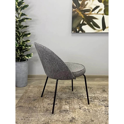 Стул Kenner 176SD черный/серый B12