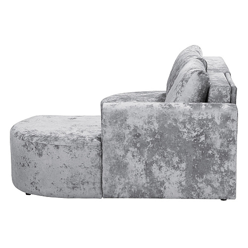 Угловой диван Каир (Левый) PLUSH SILVER