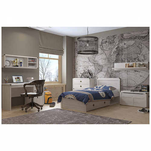 Стол письменный 1D2S MAGELLAN Сосна винтаж