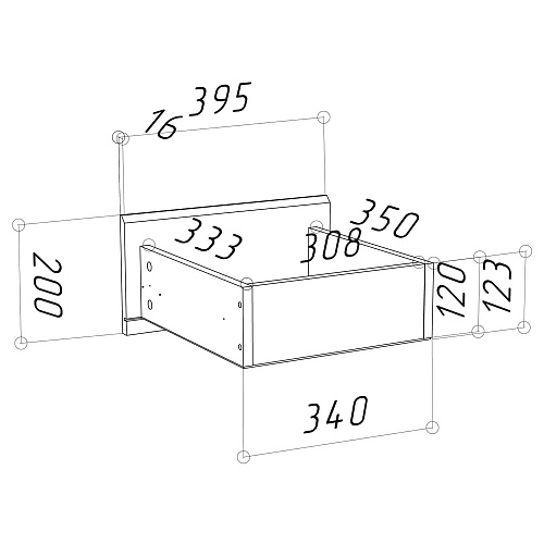 Тумба НК PIANO Кашемир