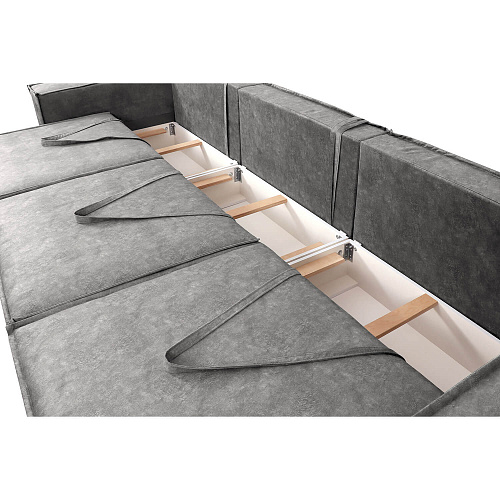 Диван Тулон 9 Аликанте серый