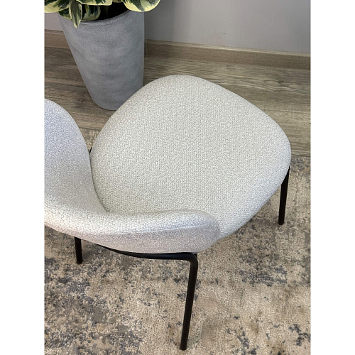 Стул Kenner 307SD черный/серебристый B06