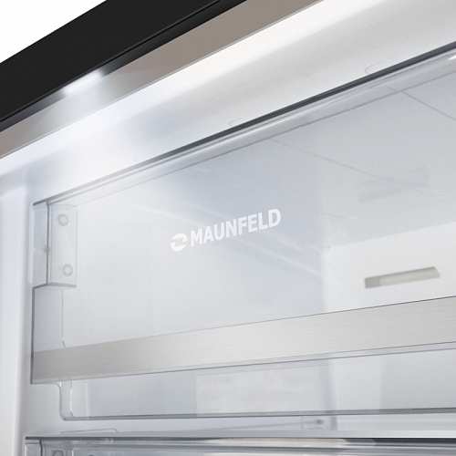 Морозильная камера MAUNFELD MFFR186NFDS Slim Inverter