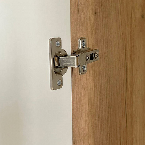 Шкаф двухдверный Форсаж дуб крафт золотой/белый