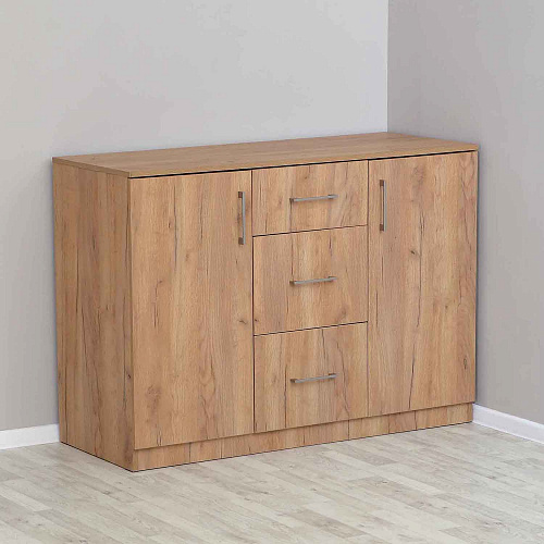 Комод КМ.006.02-12-00 Дуб Крафт золотой