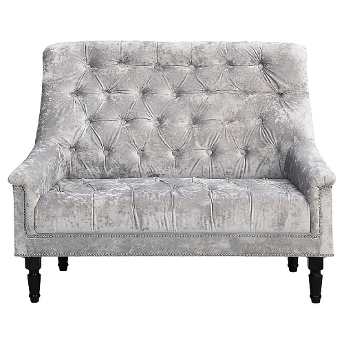 Диван ПРАДО PLUSH SILVER/Венге