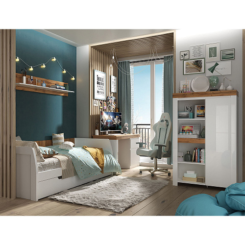 Набор детской мебели TAURUS Белый/Дуб вотан