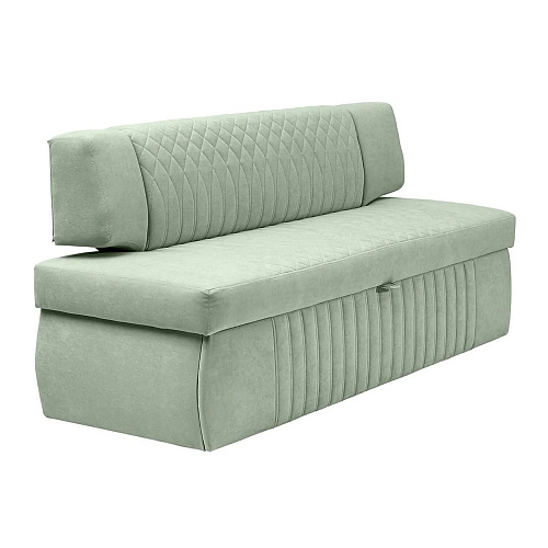 Кухонный диван Леонардо 183 Мелисса 17 Светло-зеленый