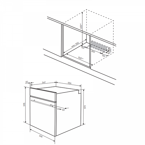 Духовой шкаф Kuppersberg HO 606 P Black