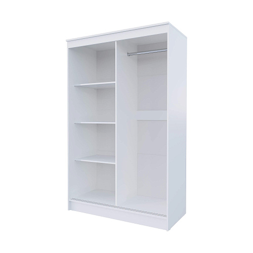 Шкаф-купе ЭЛЕГАНТ 7 Белый гладкий