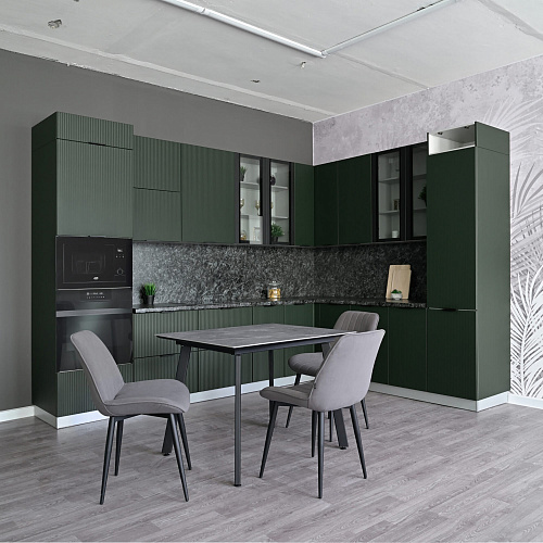 Стол обеденный керамический Граф Серый