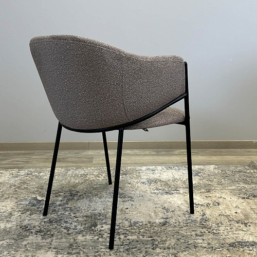 Стул Kenner 308SD черный/капучино B04