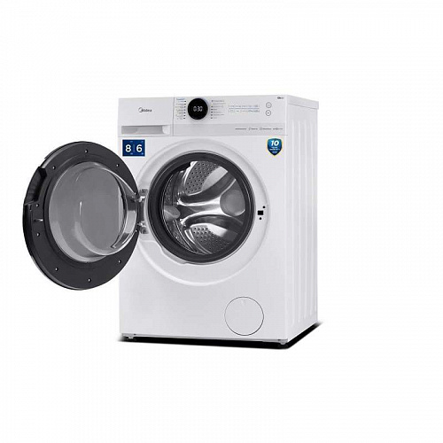 Стиральная машина MIDEA MF200D80WBS/W-RU