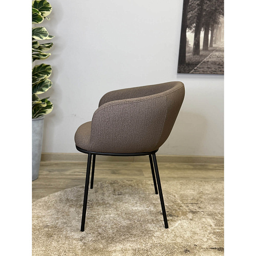 Стул Kenner 313SD черный/какао E33