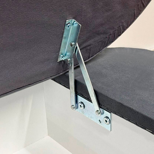 Пуф Винни графит (велюр)