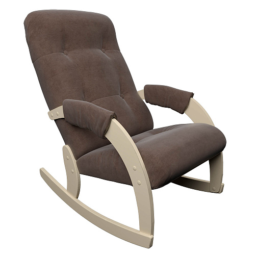 Кресло-качалка Модель 67 Дуб шампань/Ultra Chocolate
