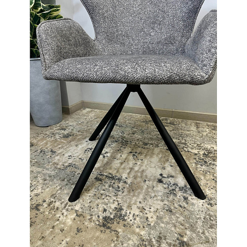 Стул Kenner 311SD черный/серый B12