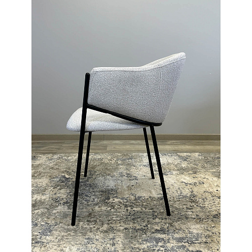 Стул Kenner 308SD черный/серебристый B06