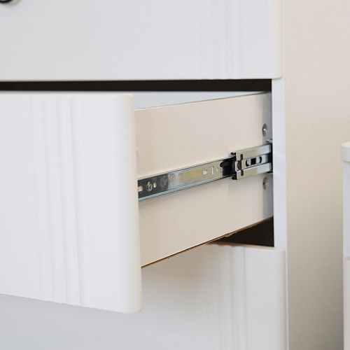 Комод Ева белое дерево/белый матовый