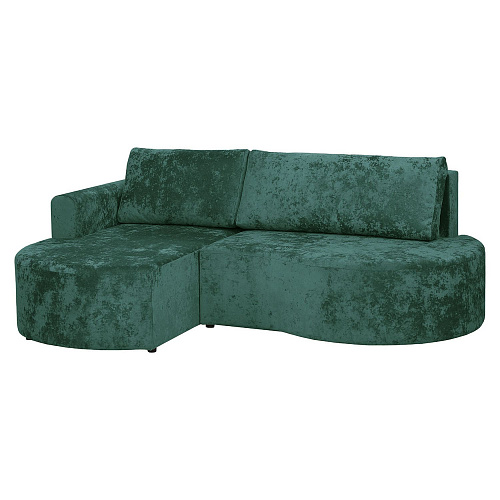 Угловой диван Каир (правый) PLUSH DUSTY GREEN