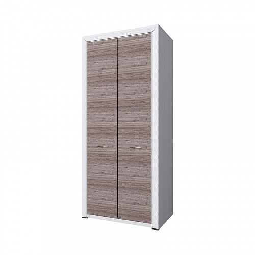 Шкаф 2DG OLIVIA Вудлайн крем/дуб анкона