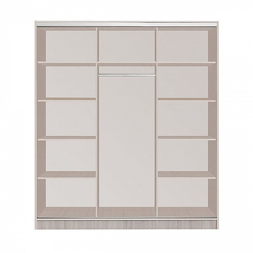 Шкаф-купе 3-х дверный 2020х590 ВАРИАНТ 2  Ясень шимо светлый