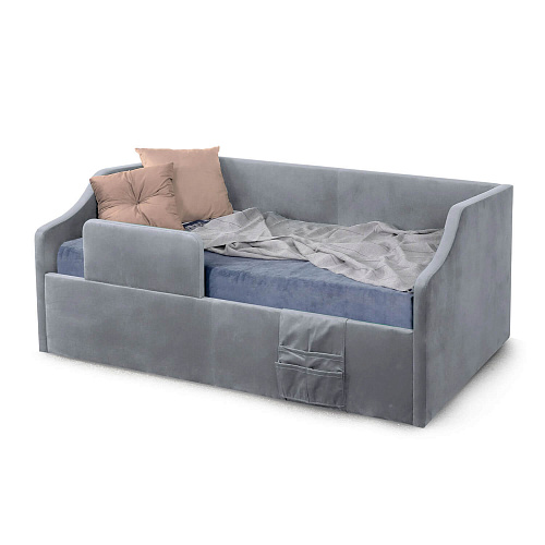 Кровать детская Дрим МГ Мора серый