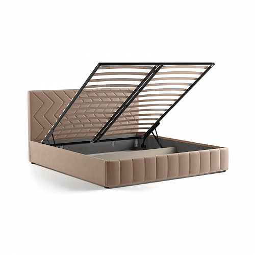 Кровать с подъемным механизмом Милана 1800х2000 Tenerife latte