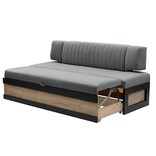 Кухонный диван Орион Дуб крафт серый/Коннект 82