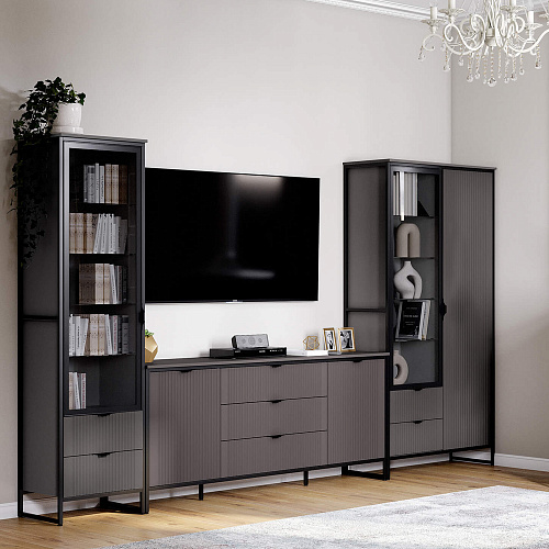 Гостиная Нора №1 Металл Бруклин/Графит