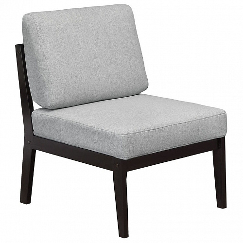 Кресло массив мягкое UNO SILVER/Венге