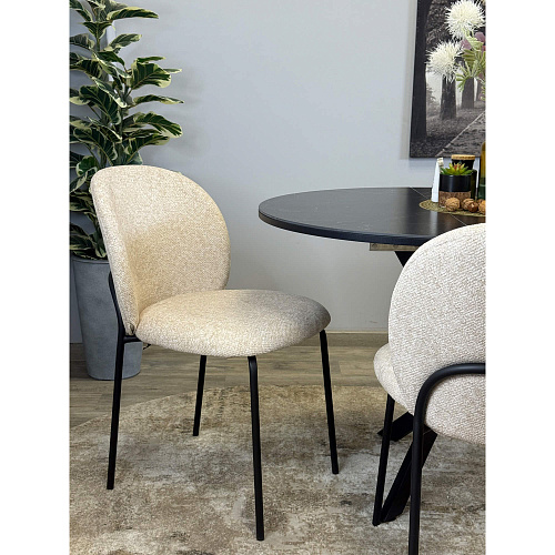 Стул Kenner 307SD черный/бежевый B01