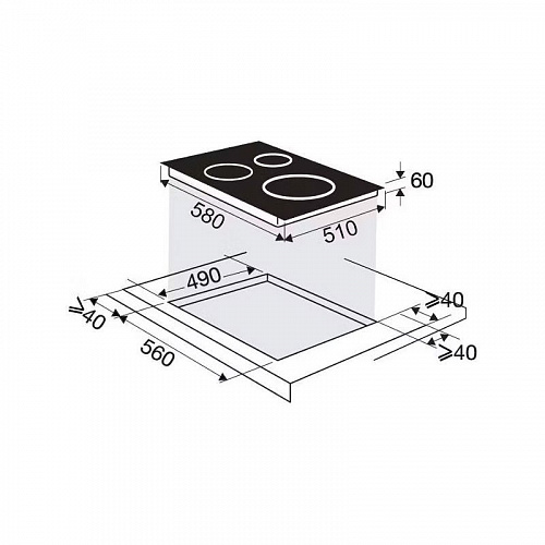Варочная поверхность Brandt BPI164DUW