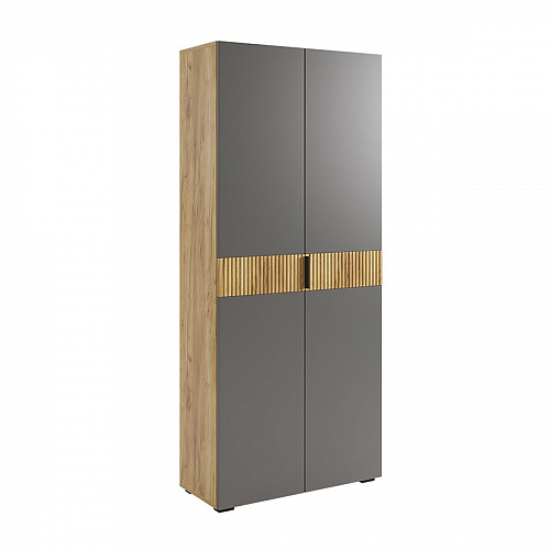 Прихожая Бери К3 дуб крафт золотой/графит