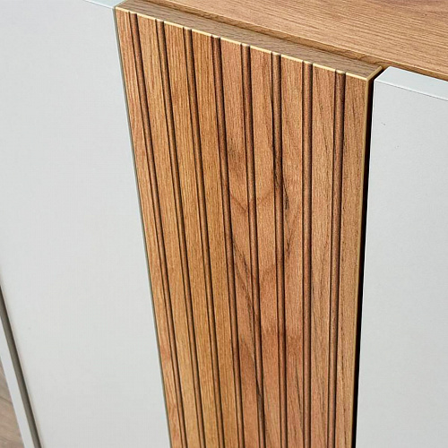 Комод Доминика кашемир/дуб крафт золотой