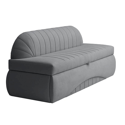 Кухонный диван Адажио 190 Коннект 82 Серый