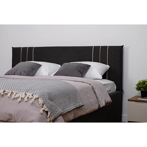 Кровать с подъемным механизмом Леванте 1,8 Графит