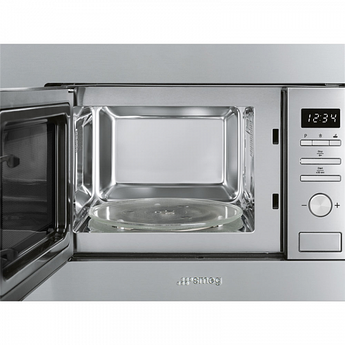 Встраиваемая микроволновая печь SMEG FMI017X