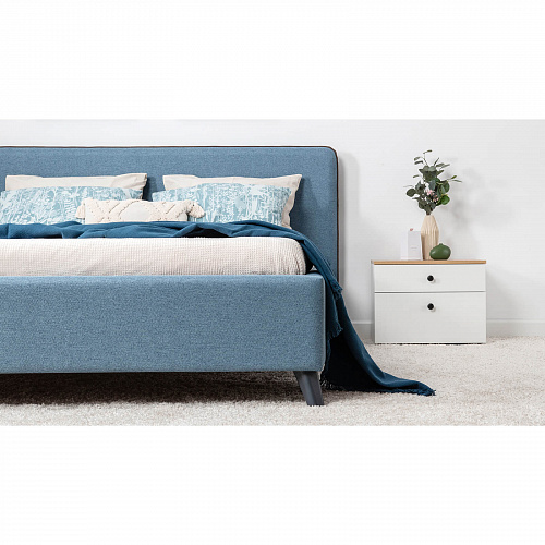 Кровать с подъемным механизмом Миа 1800х2000 Bravo blue
