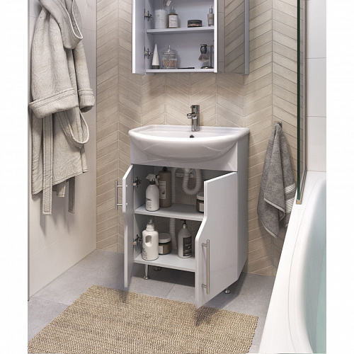 Тумба под раковину Turin 550-2-0 с умывальником