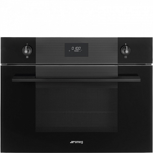 Компактный многофунциональный духовой шкаф Smeg SO4101M1B3