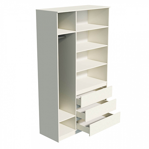 Шкаф Мори 1200 Сатин