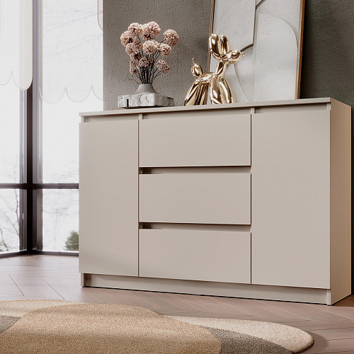 Комод ВЕГА 2Д-3Я Сатин