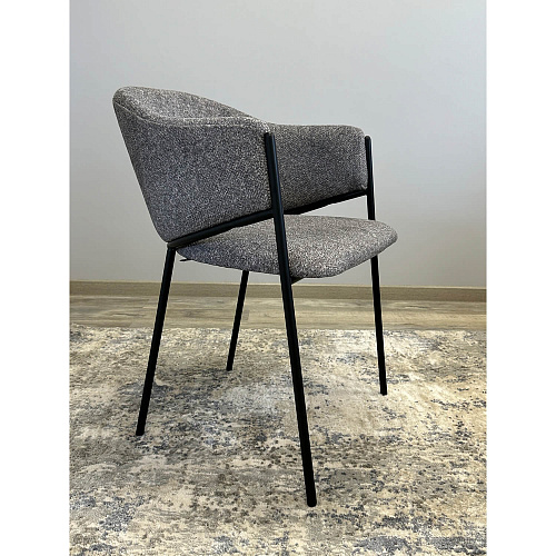 Стул Kenner 308SD черный/серый B12