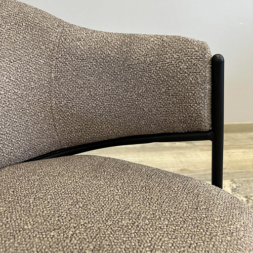 Стул Kenner 308SD черный/капучино B04