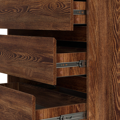 Комод НК DIEGO 4 ящика Каштан