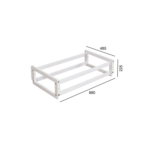 Маятник для кровати Соня Снег (Лак)